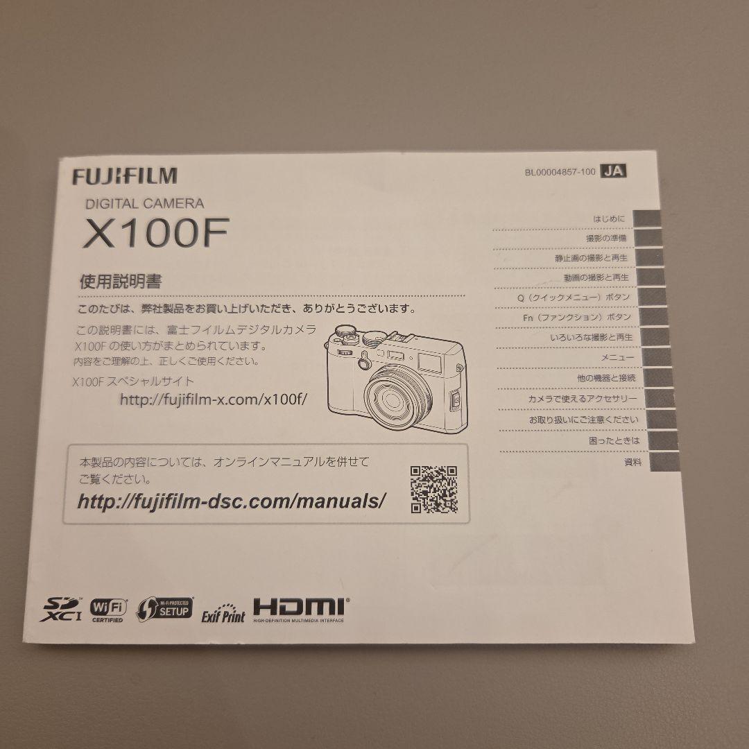 デジタルカメラ FUJIFILM X100F