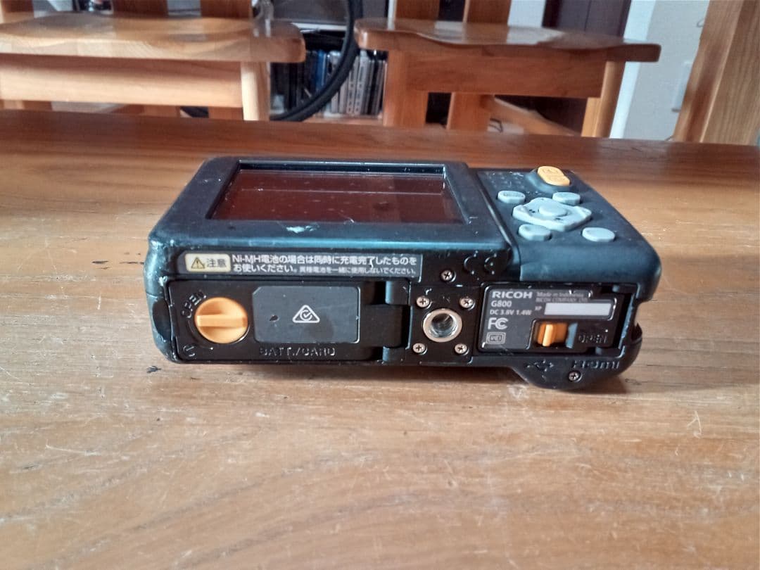 【動作確認済】RICOH リコー G800 現場用カメラ 防水・防塵・耐衝撃