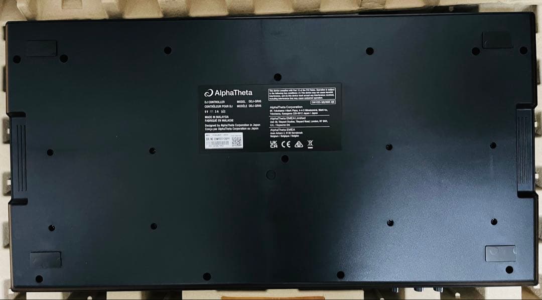 AlphaTheta DDJ-GRV6 カバー付　美品