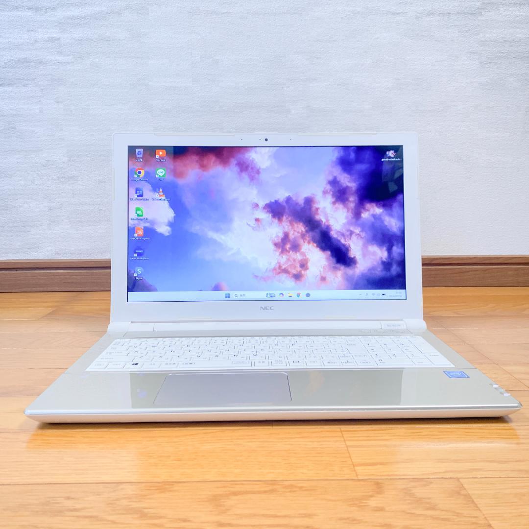 【訳アリ】大容量SSD480GB✨メモリ8 最新Win11 NECノートパソコン