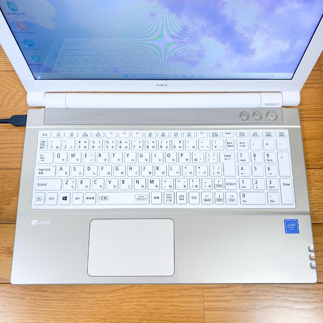 【訳アリ】大容量SSD480GB✨メモリ8 最新Win11 NECノートパソコン