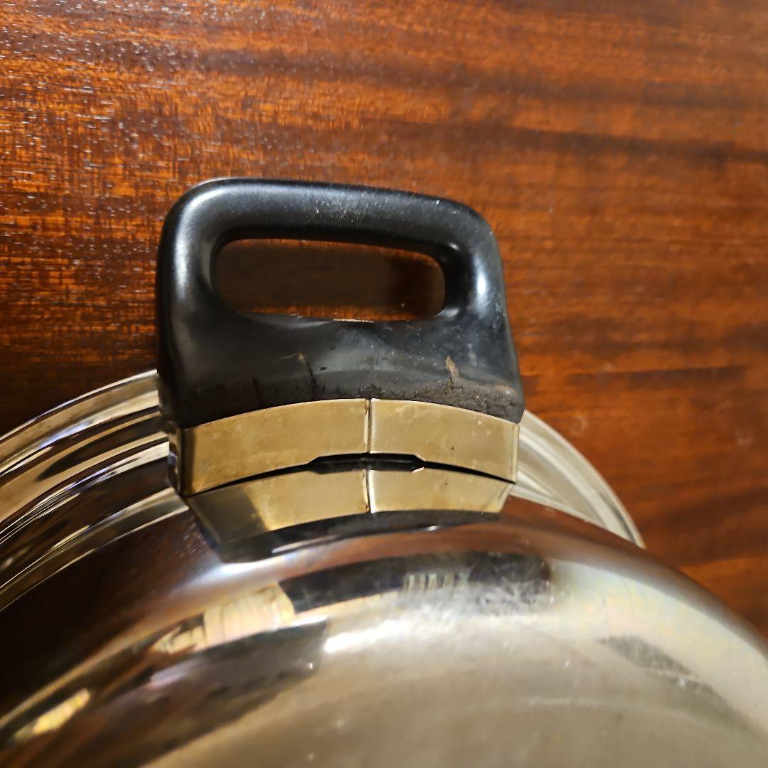 ビタクラフト　マジックシール ステンレス両手鍋 容量３リットル　ガス火用