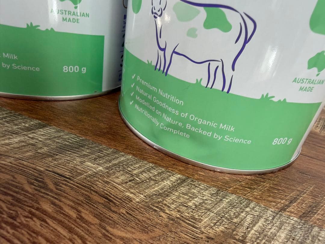 bubs Organicオーガニックミルク1