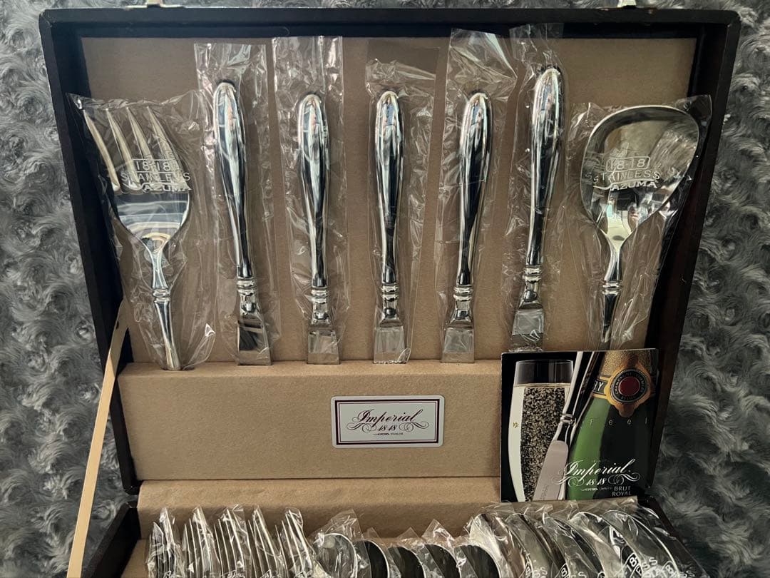 アズマ　カトラリーセット　インペリアル 18-18 ディナーセット〈40本〉⑦