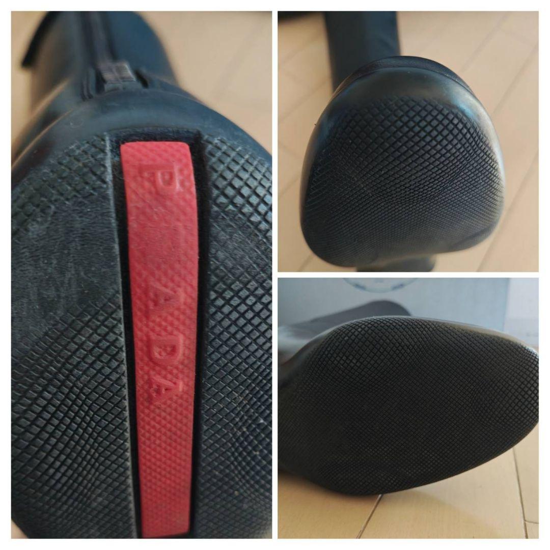 PRADA SPORT プラダ スポーツ レザー ロングブーツ サイズ37.5
