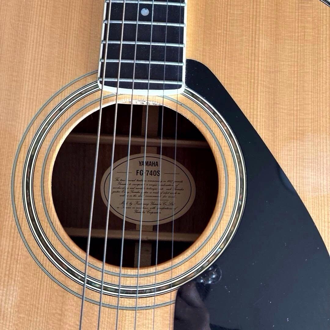 Yamaha FG740S アコースティックギター　美品　ケース付き　希少