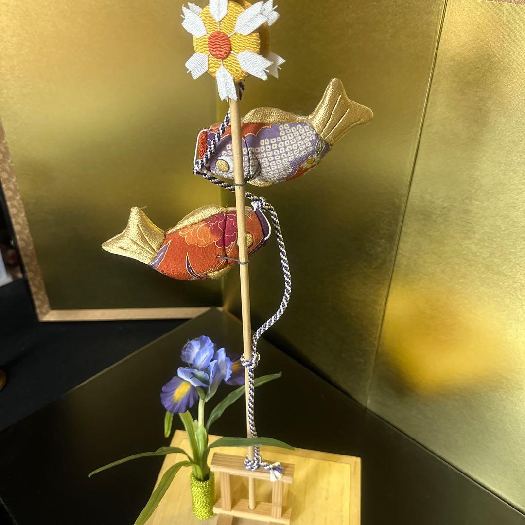鯉のぼり、木目込み人形、手作り、5月人形