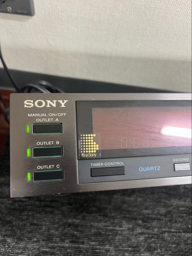 SONY PT-D555ES ウィークリープログラムタイマー