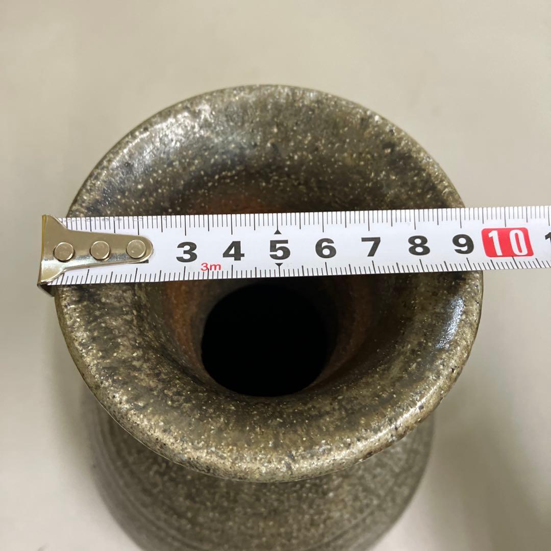 D-5 昭和レトロ 人間国宝 富本憲吉 富本窯 陶器 骨董品 花瓶 花生け 花器