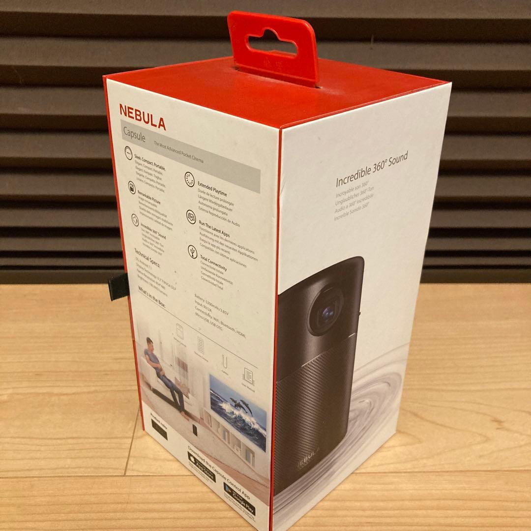 ANKER NEBULA Capsule D4111 プロジェクター 小型