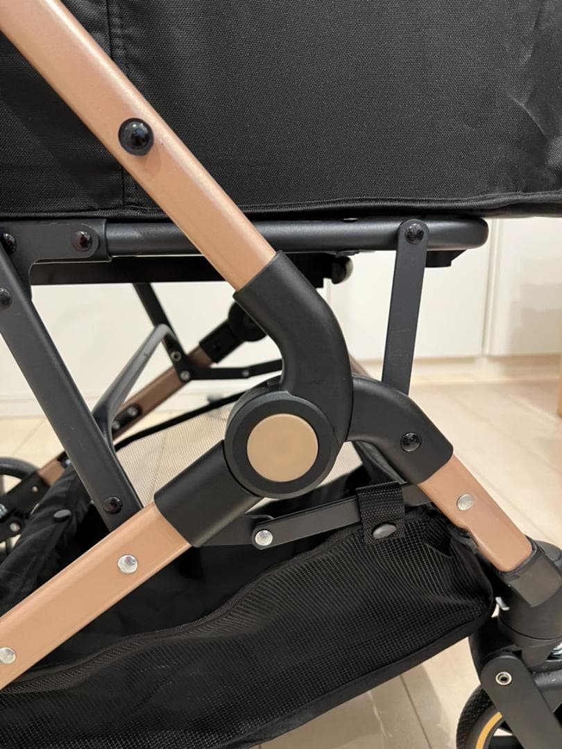 【新品・未使用】ペットカート 黒 分離型 犬猫 バギー 耐荷重20㎏ 折畳み