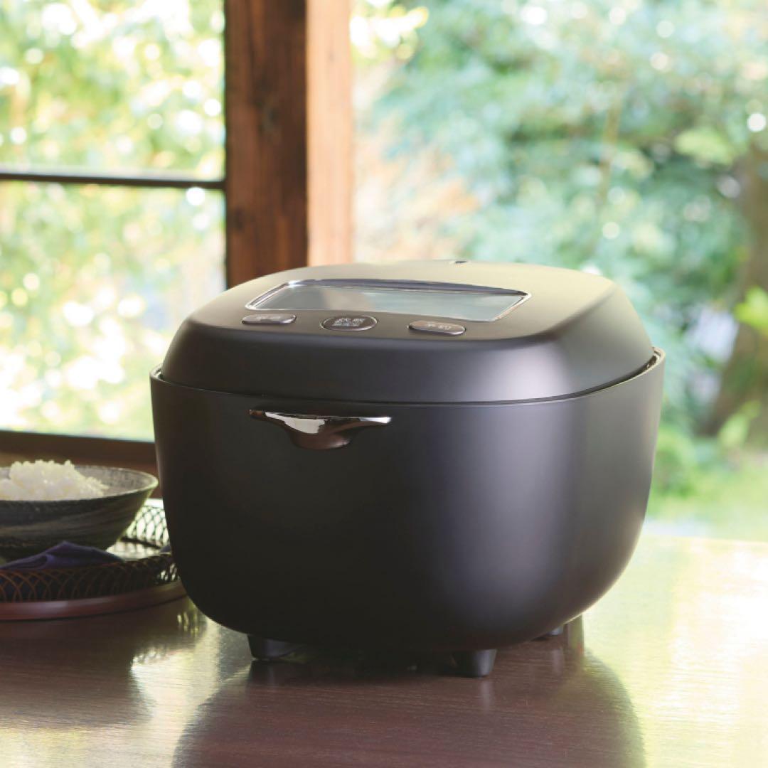タイガー土鍋圧力IHジャー炊飯器 ご泡火炊き5.5合 JRX-S100KS 黒