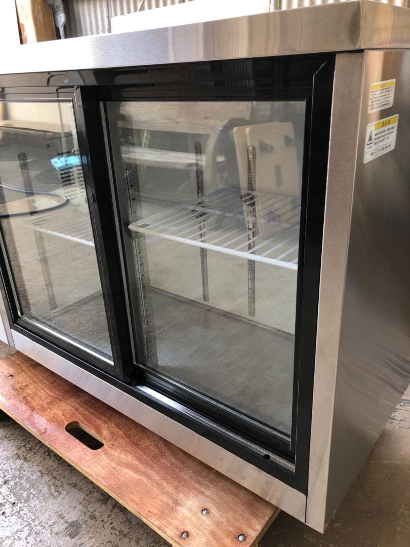 JCM 業務用ヨコ型冷蔵ショーケース JCMS-1245T　2023年製