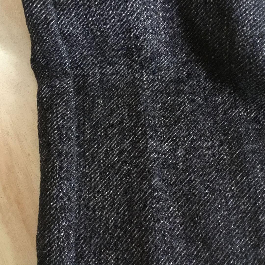 中川政七商店　ウール麻ツイード　ロングキュロット