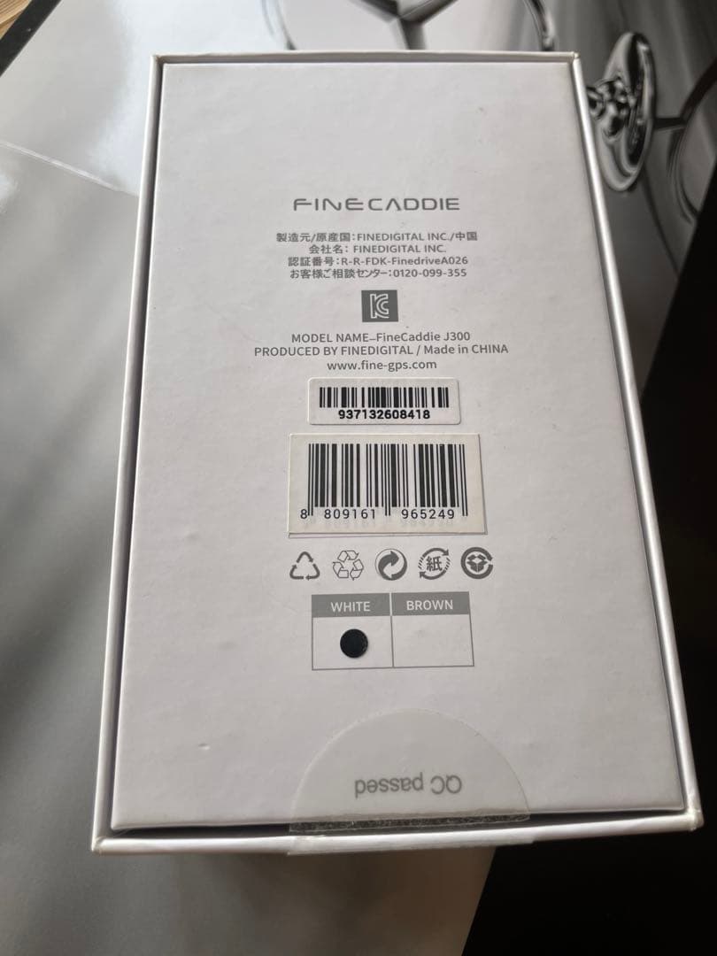 美品　FINECADDIE J300 レーザー距離計