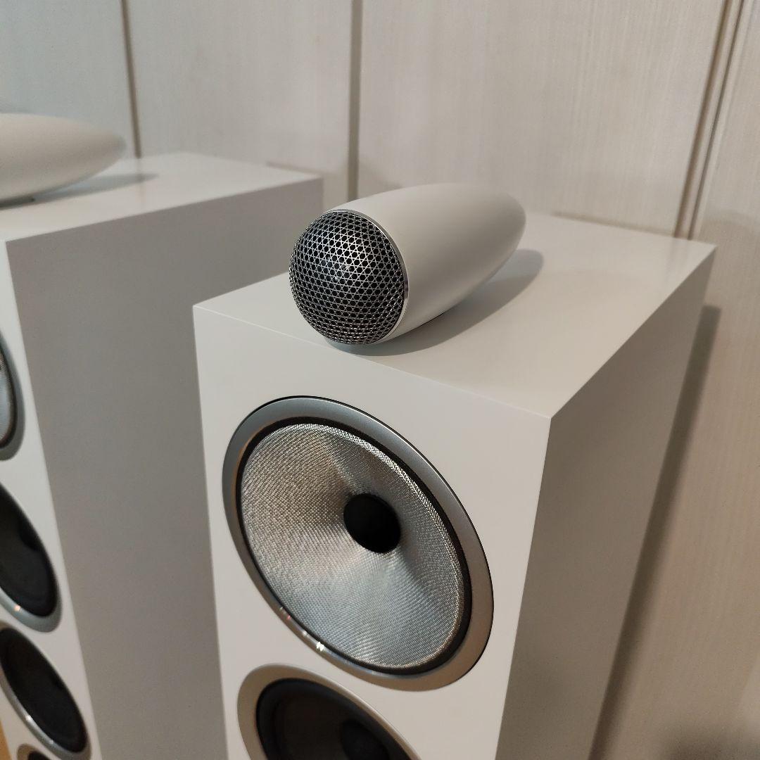 美品 Bowers & Wilkins 702 S2 ホワイト 1ペア