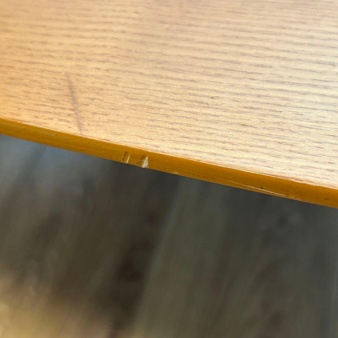 無印良品 テーブル 楕円形こたつ本体 タモ材曲木脚 ＭＪ‐ＫＤＦ１３４０Ｂ