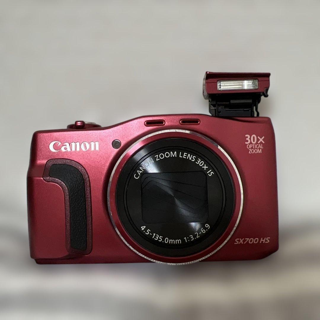 Canon SX700 HS レッド 30倍ズーム
