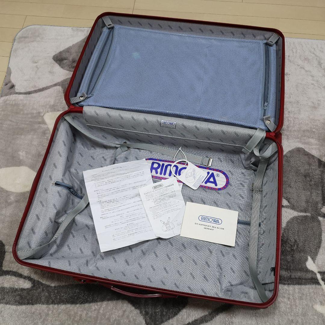 リモワ　サルサ　SALSA　キャリーケース　レッド　赤　2輪　スーツケース