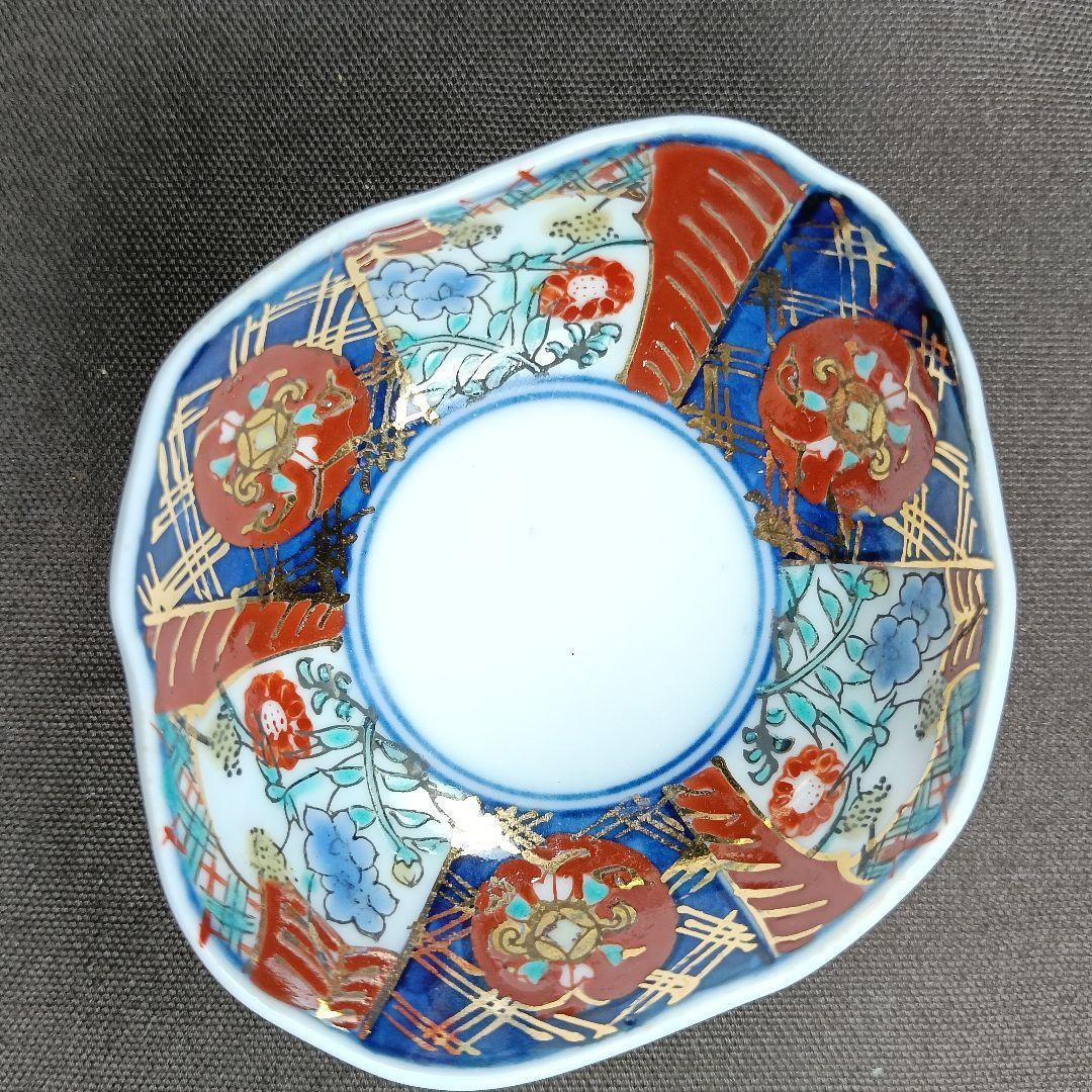 70　豆皿 12枚セット 印判皿 染付皿 伊万里焼 アンティーク 時代物 器