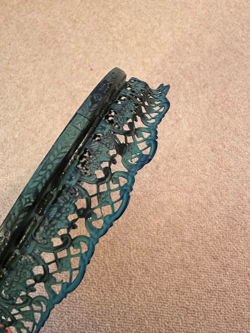 ヴィンテージ ミラー アンティーク 楕円 クラシック