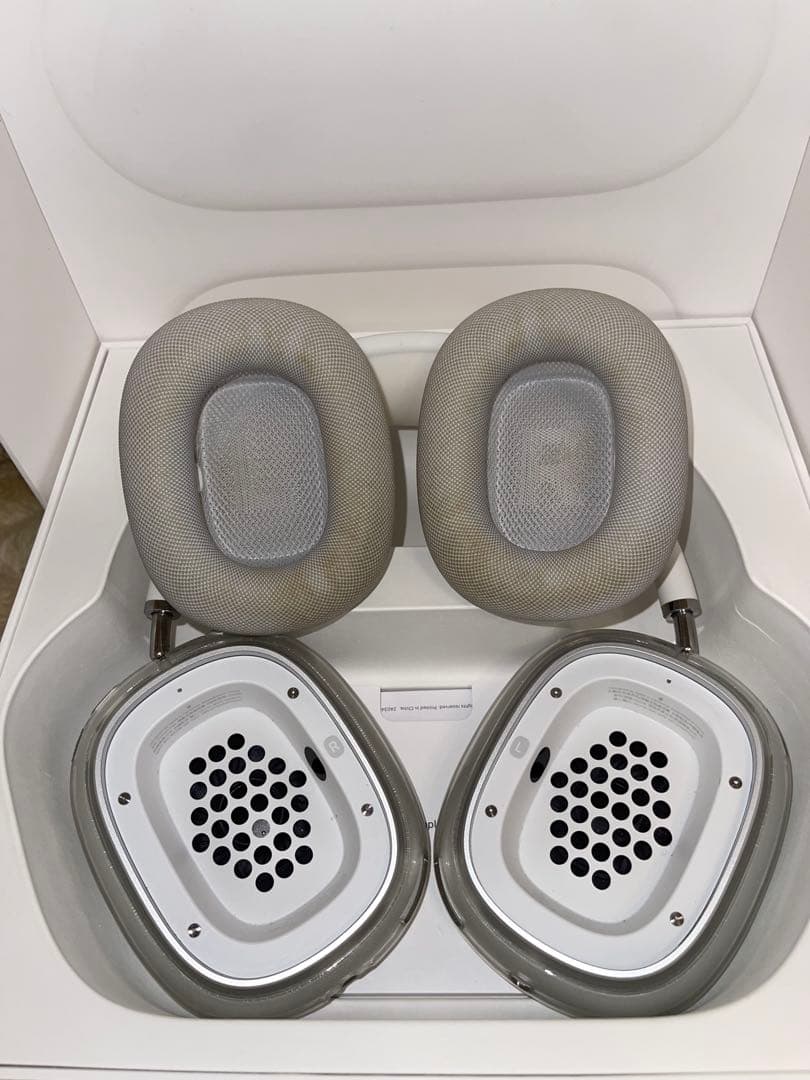 【確実正規品】Apple AirPods Max シルバー 美品 本体 純正品