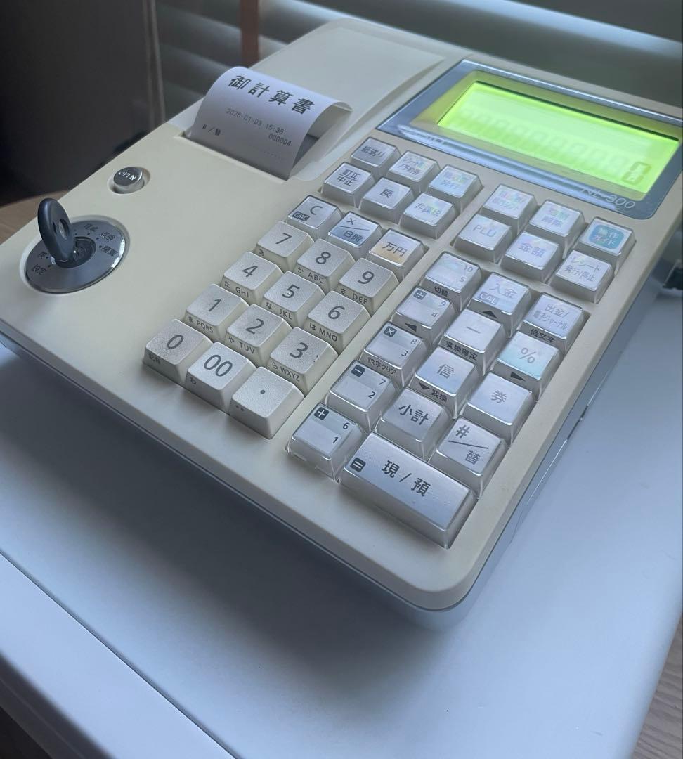 CASIO NL-300 ホワイト レジスター