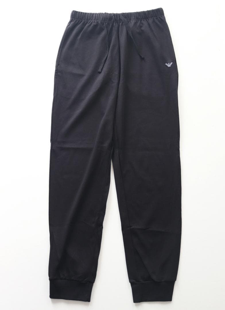 新品【エンポリオアルマーニ】上下セットトレーナー ジョガーパンツ 黒 M(L)