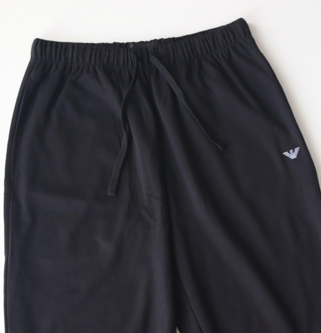 新品【エンポリオアルマーニ】上下セットトレーナー ジョガーパンツ 黒 M(L)