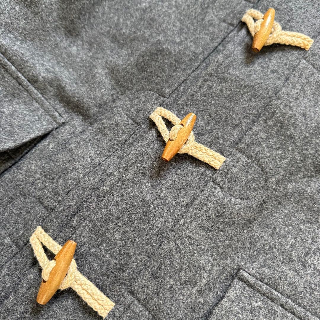 【美品／希少】HAI SPORTING GEAR ダッフルコート グレー M