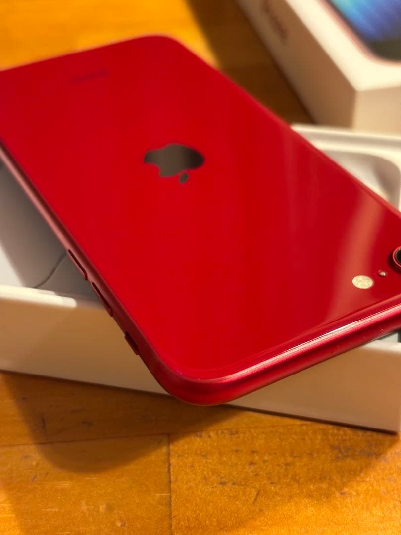 ジャンク品　iPhone SE 第3世代 128GB (PRODUCT)RED