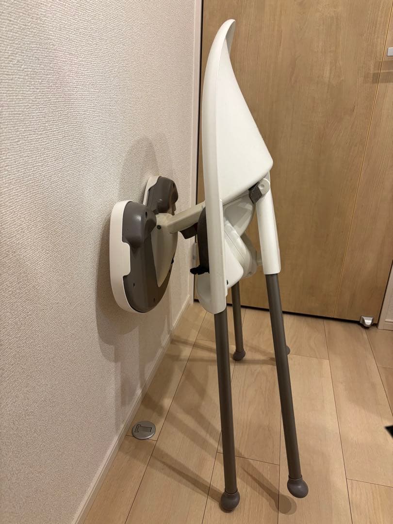 【グレー脚】BabyBjorn ベビービョルン ハイチェア ハーネス付き