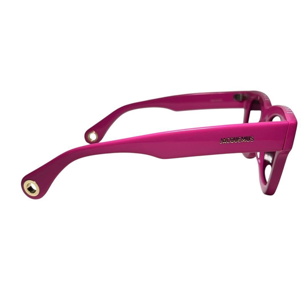Jacquemus ジャックムス　サングラス　ピンク アイウェア　度なし
