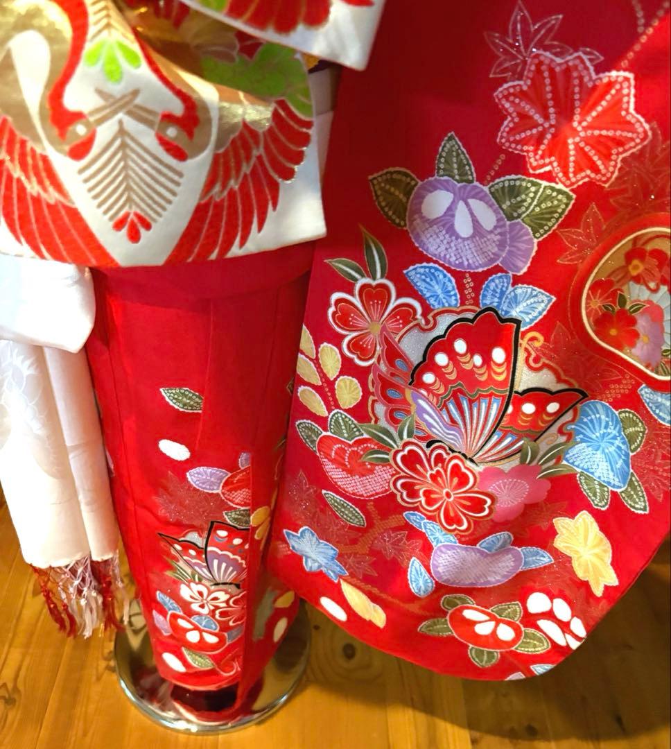 七五三　七歳　着物と長襦袢のみ