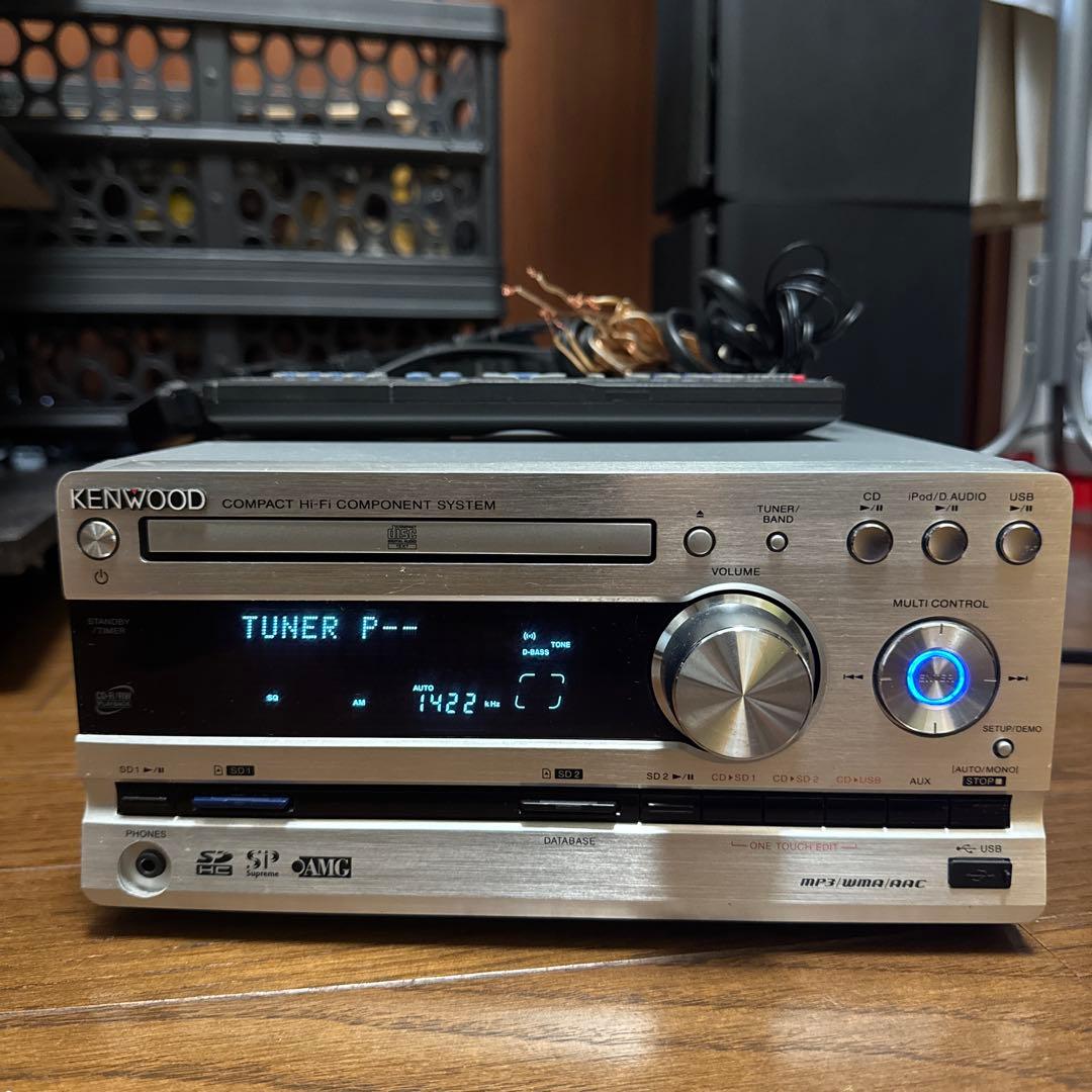 ケンウッド SD/USBコンパクHi-Fiシステム UD-E77WSD