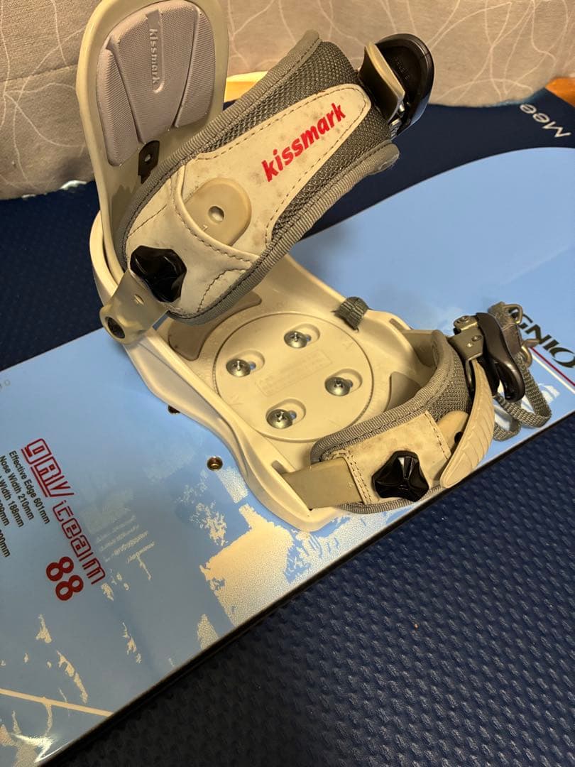 スノボデビュー　キッズ スノーボード 88cm キスマーク イグニオ セット