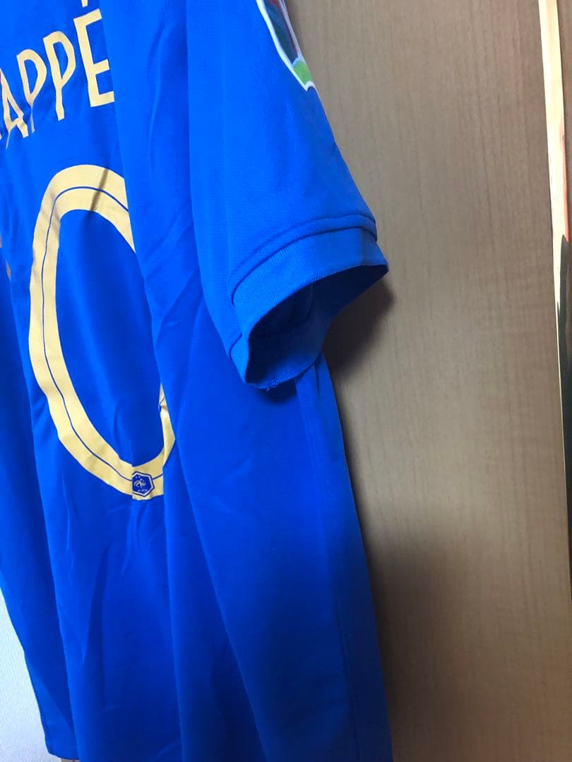 フランス代表 100周年記念 エムバペ W杯チャンピオンパッチ Lサイズ