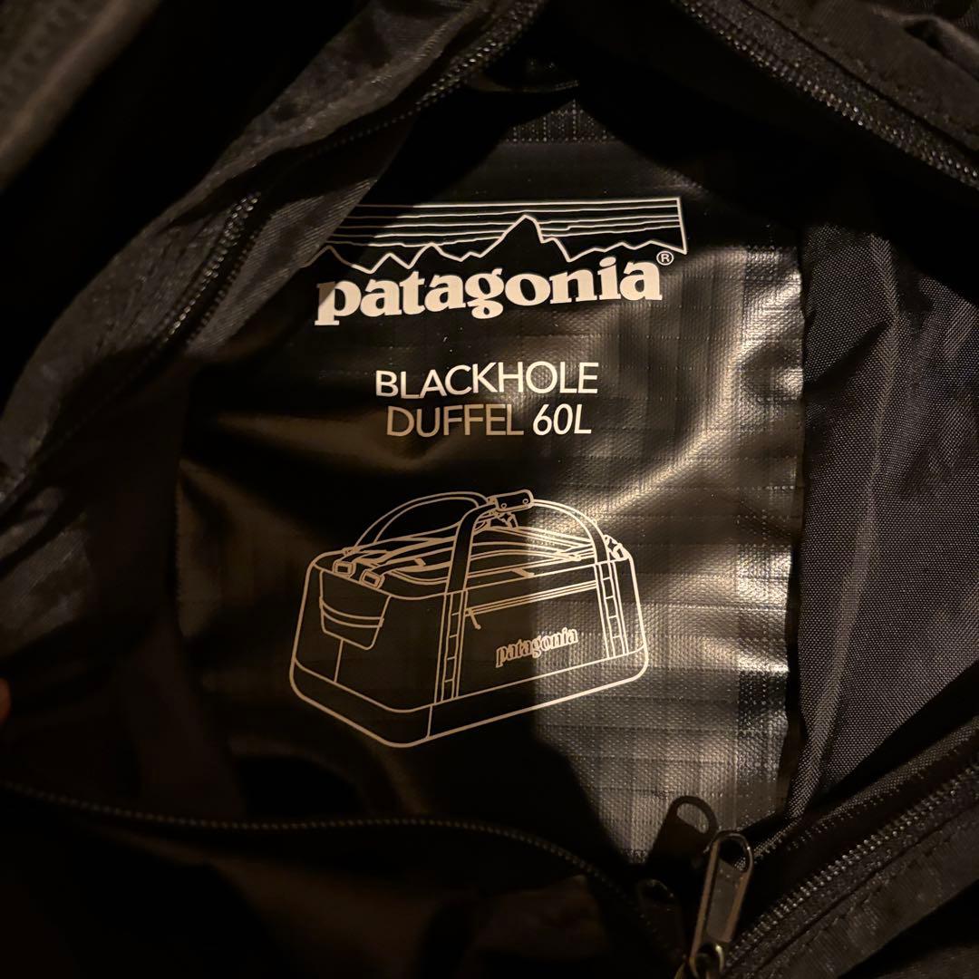 パタゴニアPatagonia ブラックホール　ダッフル　60l
