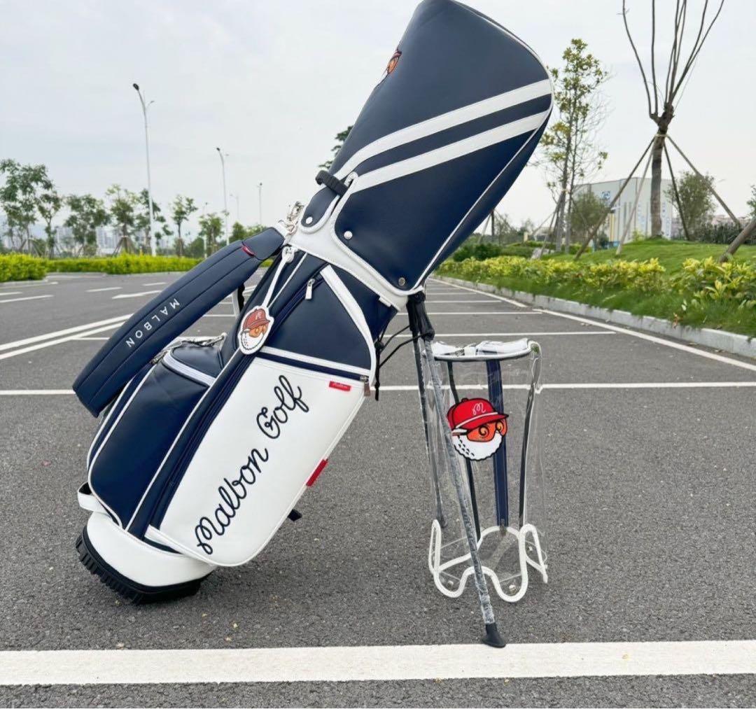 【即発送】Malbon Golf マルボンゴルフバッグ キャディバッグスタンド式
