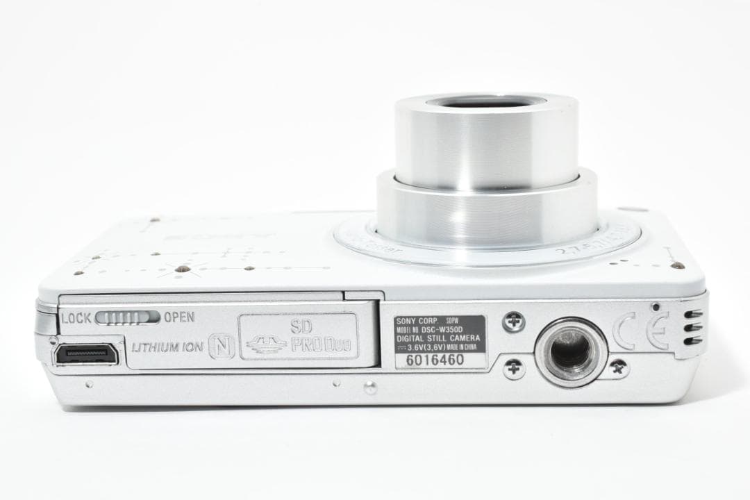 《 美品・希少色 》 ソニー　SONY Cyber-shot DSC-W350D