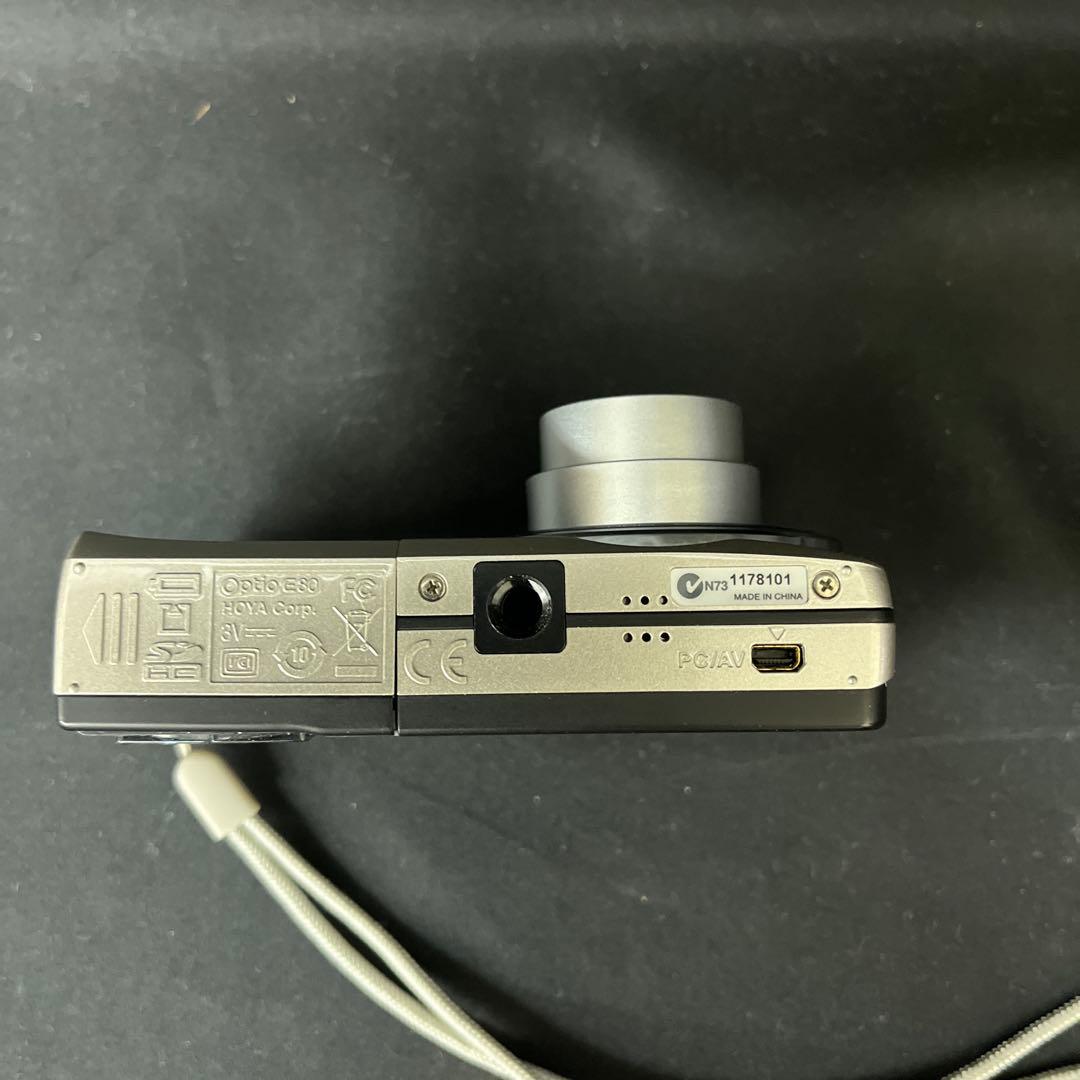 PENTAX ペンタックス Optio E80レトロ　デジカメ　単3電池