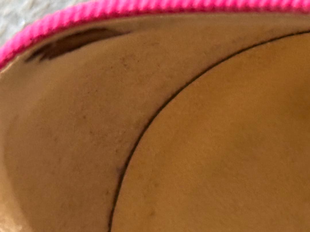 トラベル！シャネル CHANEL ココマーク ローファースエードピンク37