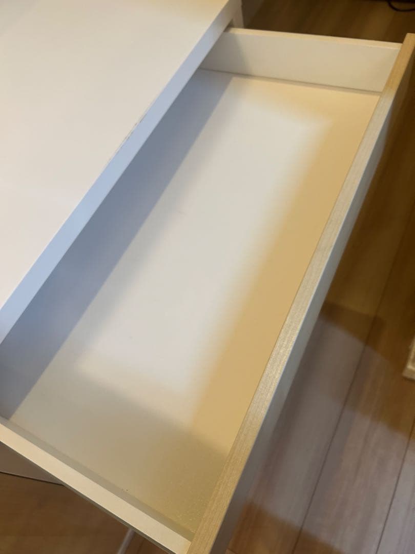 IKEA Micke イケア ミッケ デスク　勉強机　ホワイト×ベージュ　完成品