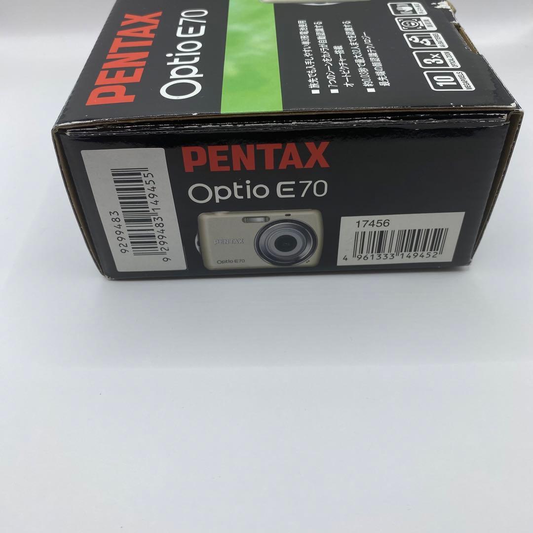 美品 PENTAX Optio E70 ペンタックス　オプティオ　デジタルカメラ