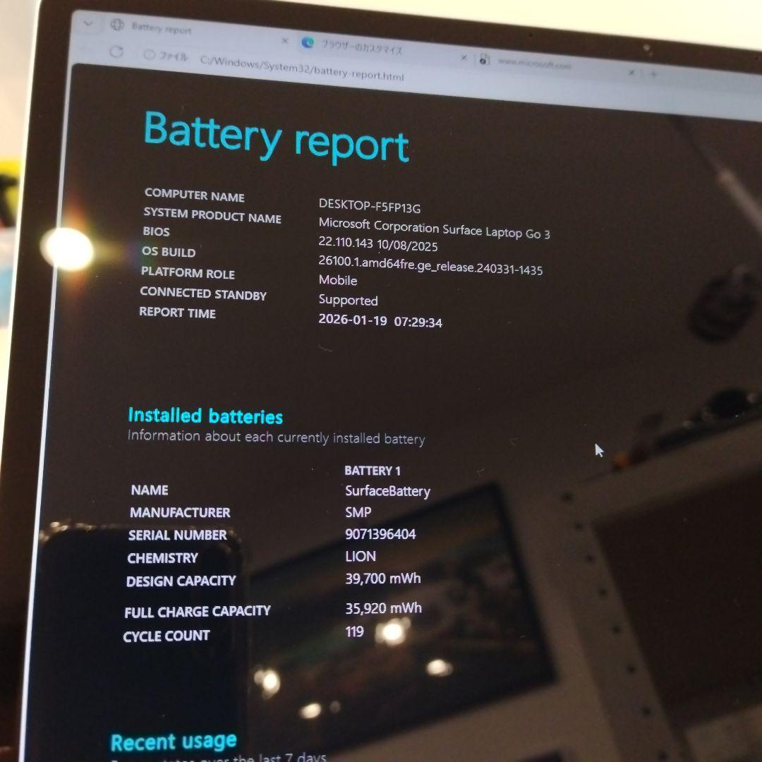 Windowsノート本体 Surface Laptop Go 3 i5 1235U 16GB 512GB