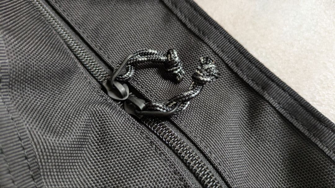 papas　パパスプラス　カートバッグ　黒ブラック