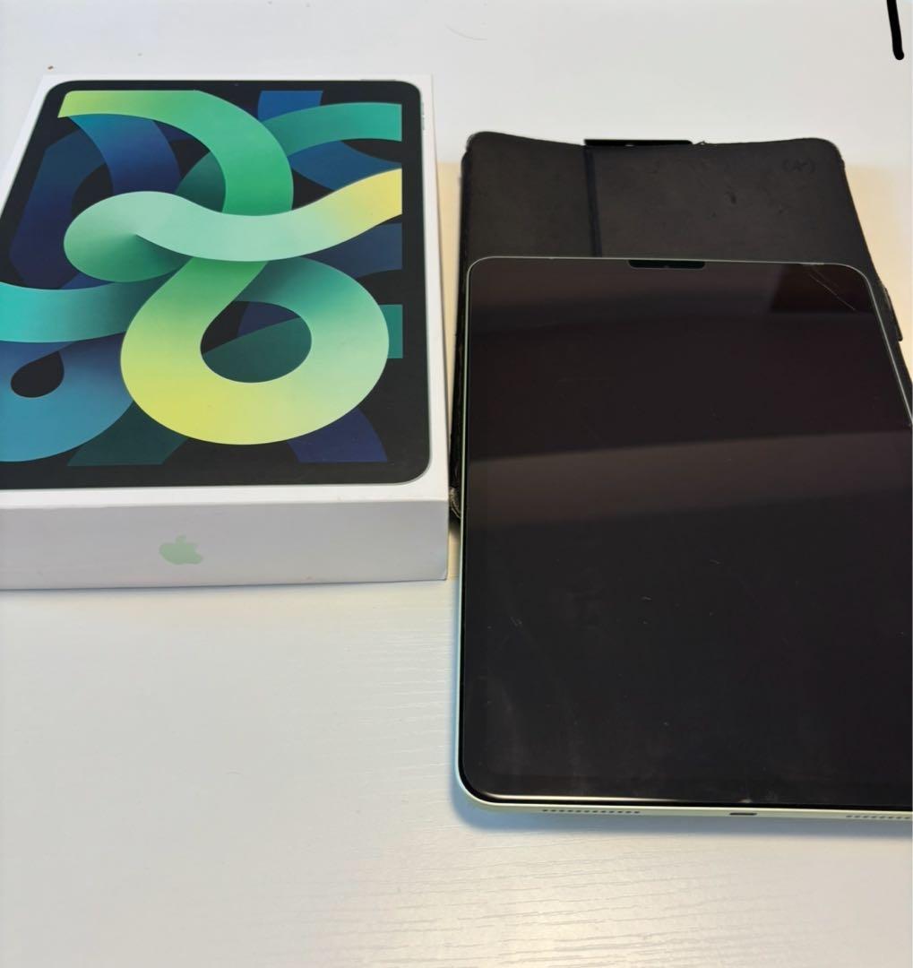 美品iPadAir第4世代64GBWi-Fiモデルグリーン バッテリー90%以上