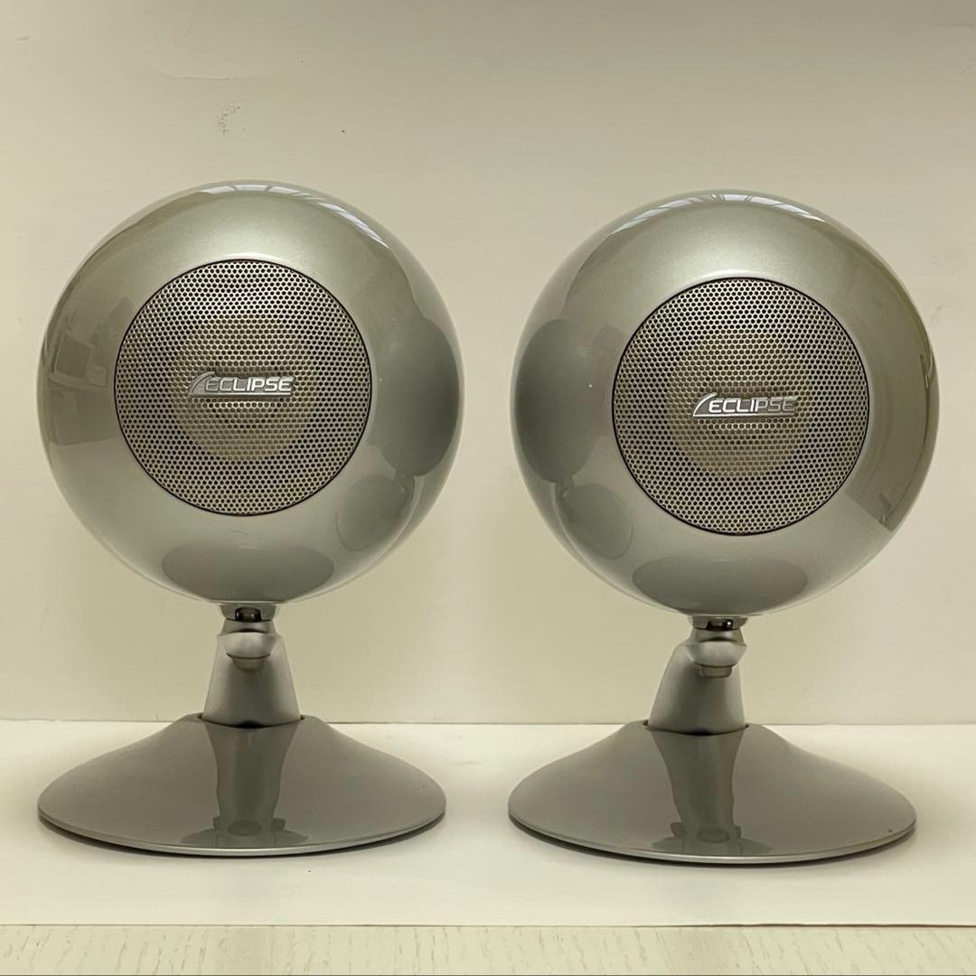 eclipse TD307II SVエクリプス スピーカー シルバー 2本