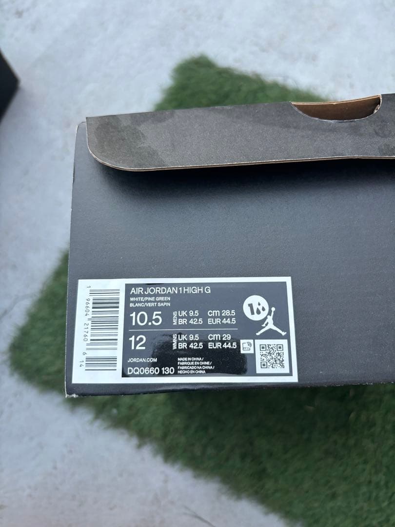 NIKE エアジョーダン1ハイ ゴルフシューズ 28.5