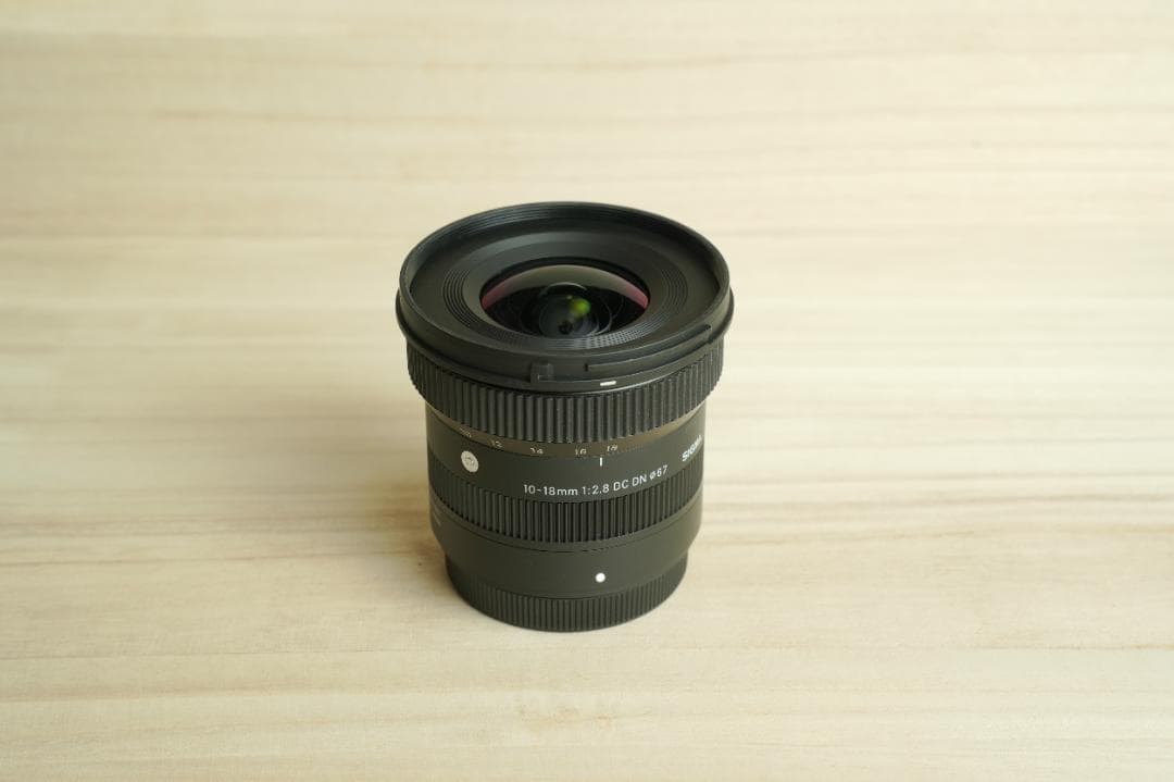 【美品】SIGMA 10-18mm F2.8 DC DN 広角ズームレンズ